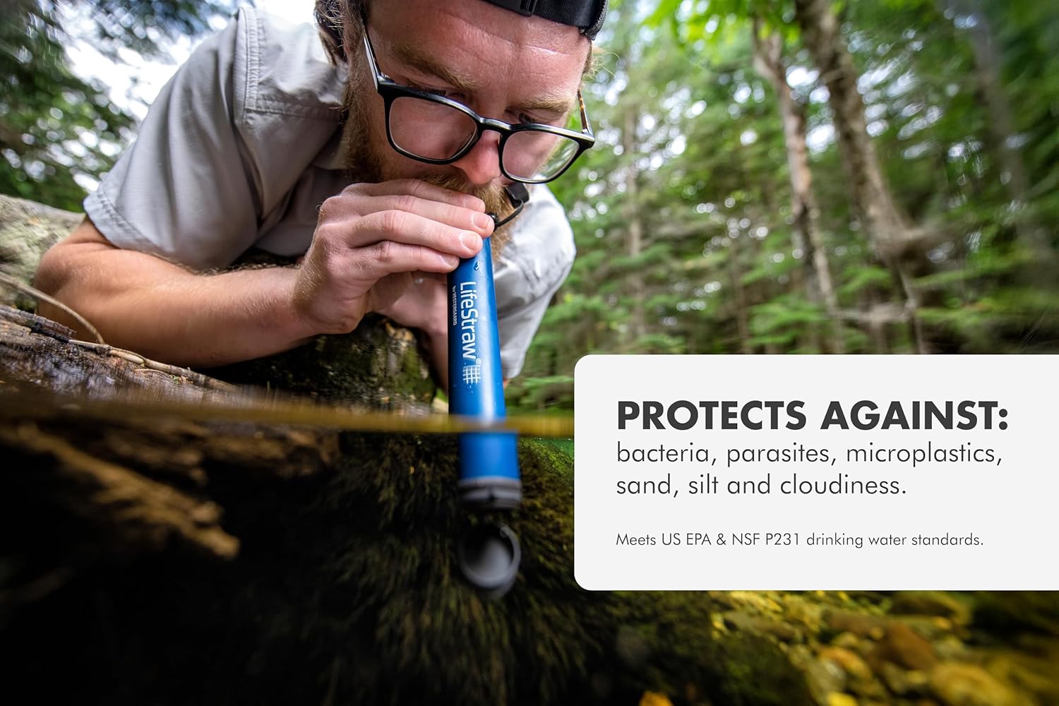 LifeStraw Personal Water Filter for Hiking, Camping, Travel, and Emergency Preparedness - Image 9