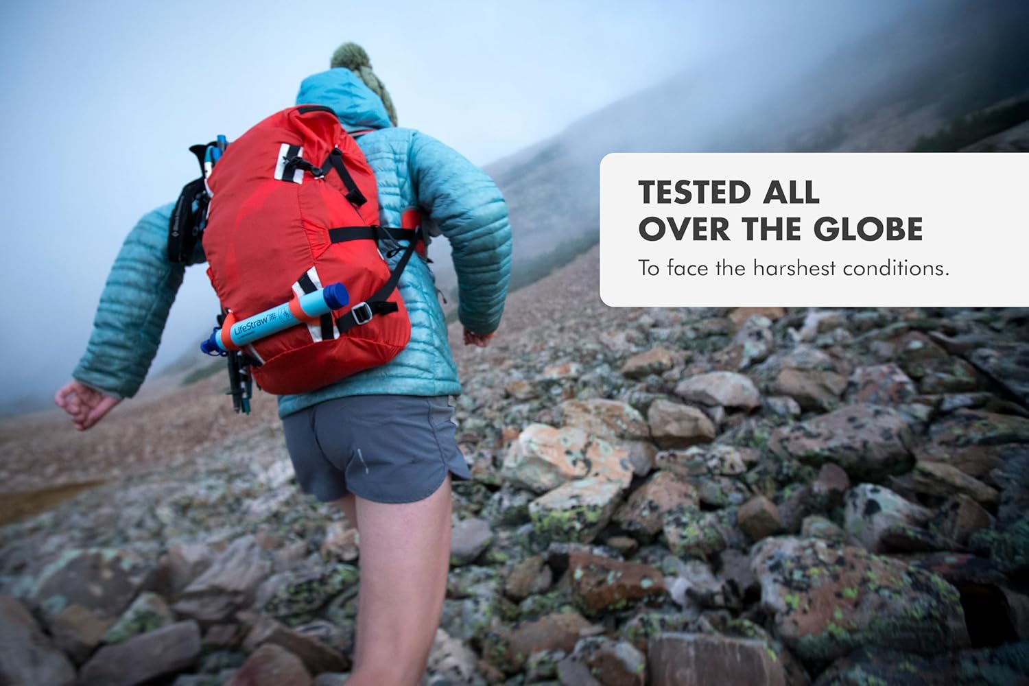 LifeStraw Personal Water Filter for Hiking, Camping, Travel, and Emergency Preparedness - Image 5