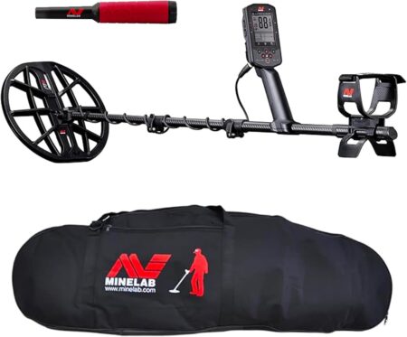 Minelab Manticore metal detector professional bundle with PRO-FIND 40 pinpointer