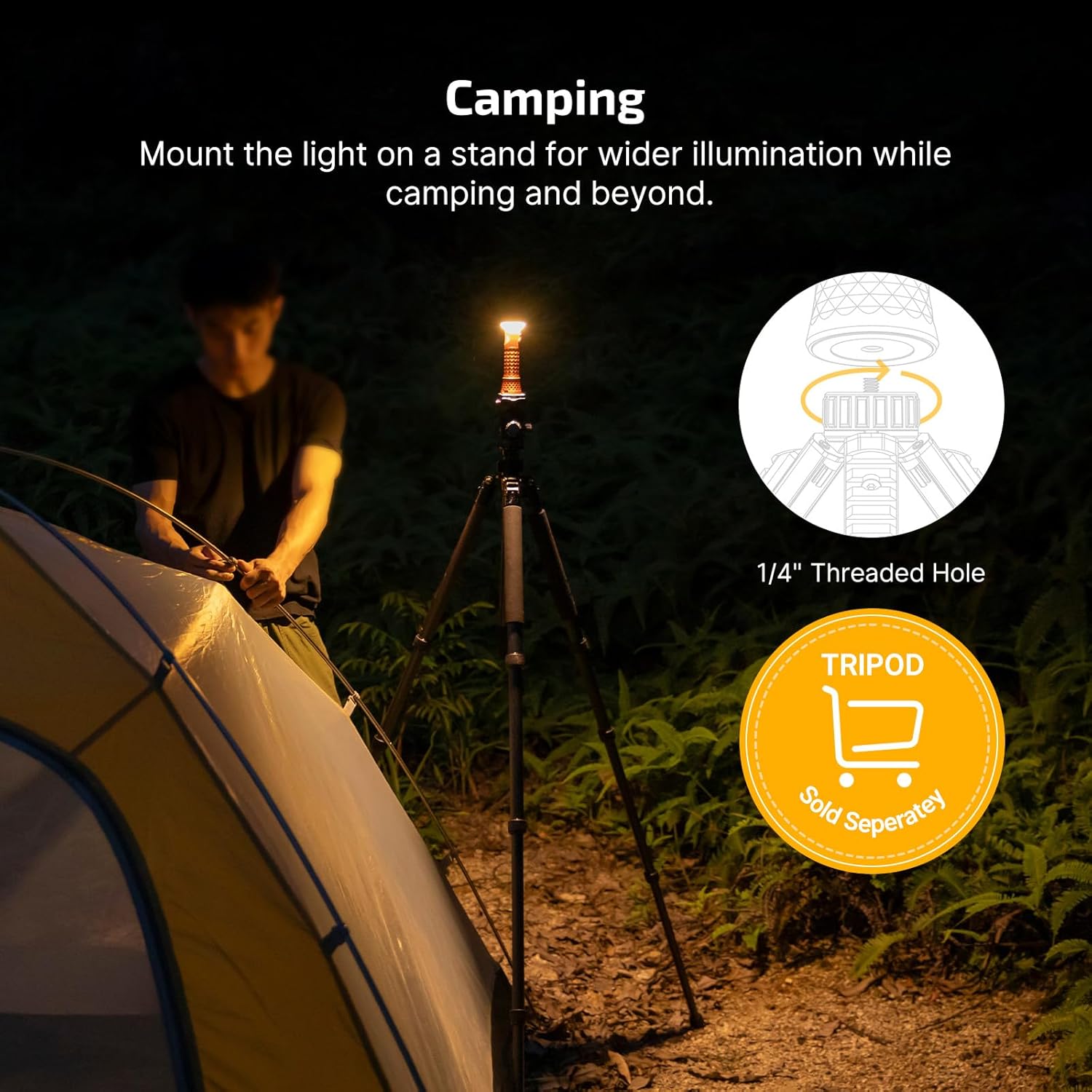 Outdoor adventure using OLIGHT Prowess high lumen rechargeable flashlight