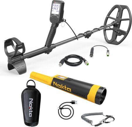 Nokta The Legend gold detector for adults with waterproof coil