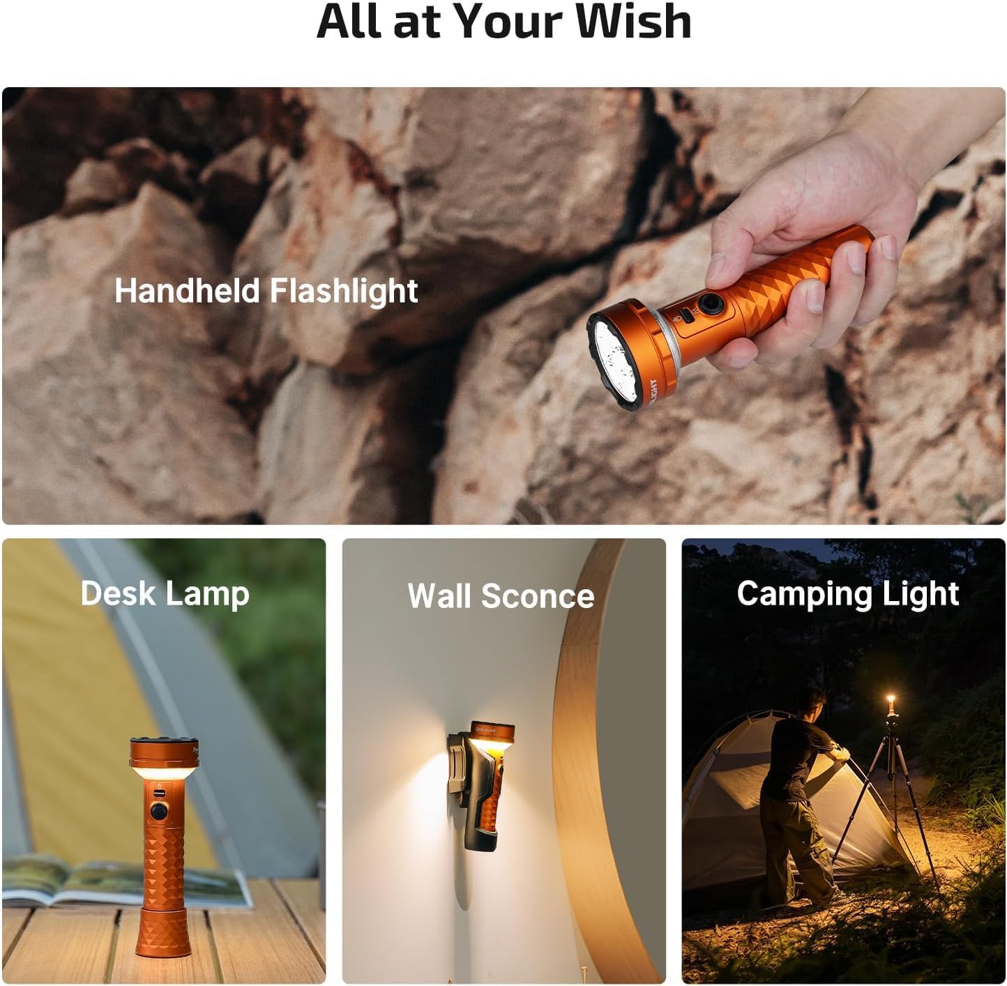 OLIGHT Prowess flashlight with holster for outdoor and professional use